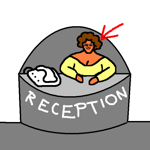 desk clerk